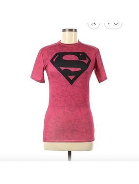 Under Armour Pink Active T-Shirt Size M